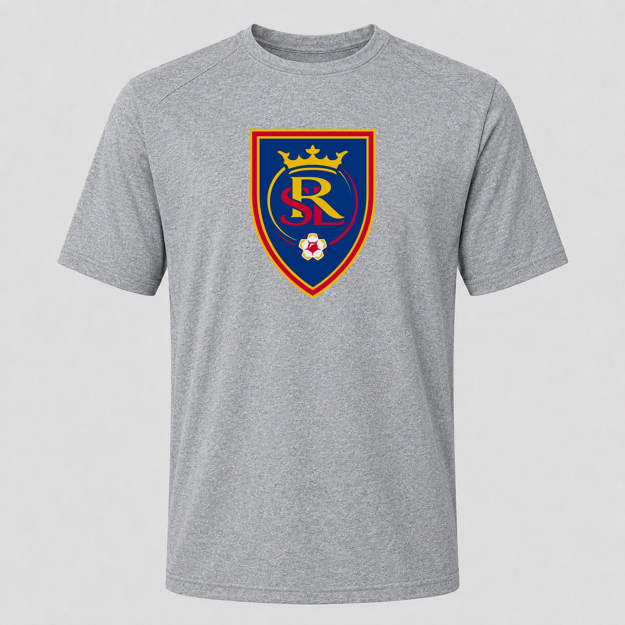Men's Real Salt Lake Soccer Performance T-Shirt - Gray