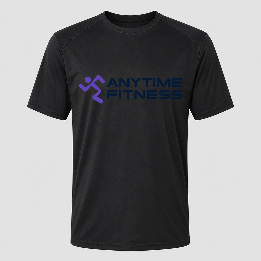 Men's Anytime Fitness Performance T-Shirt - Black