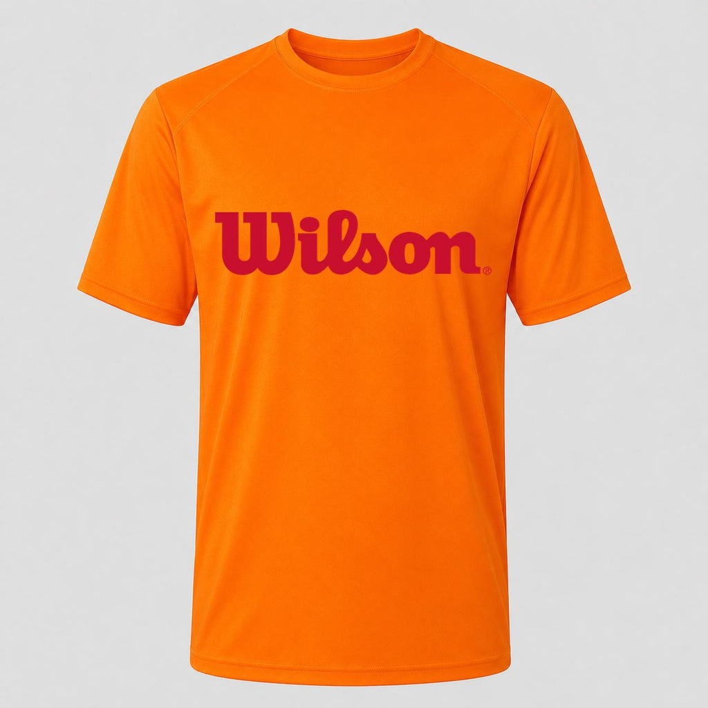 Men's Wilson Performance T-Shirt - Orange
