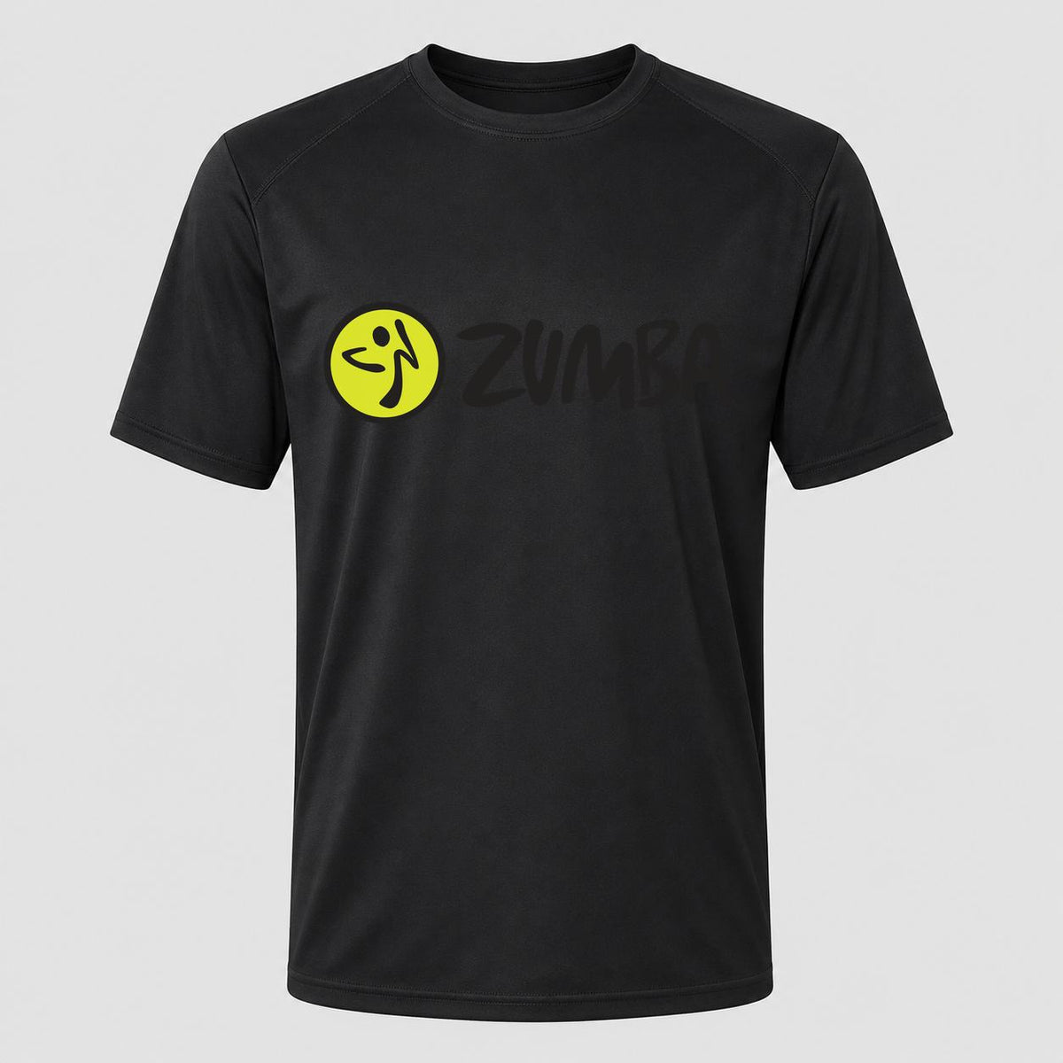 Men's Zumba Fitness Performance T-Shirt - Black
