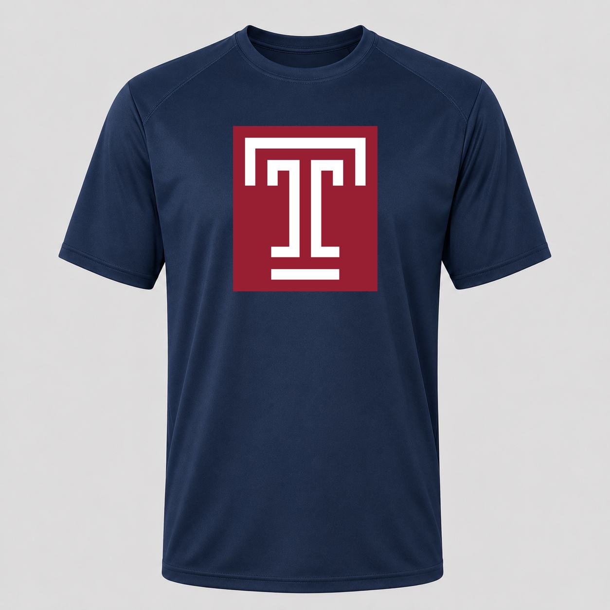 Men's Temple Owls Performance T-Shirt - Navy