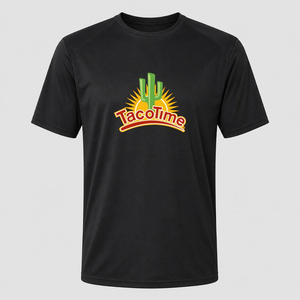 Men's Taco Time Performance T-Shirt - Black