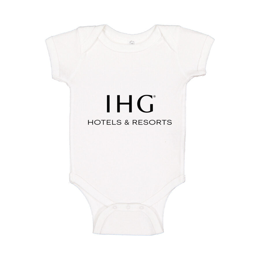 IHG Hotels & Resorts Baby Romper Onesie - White
