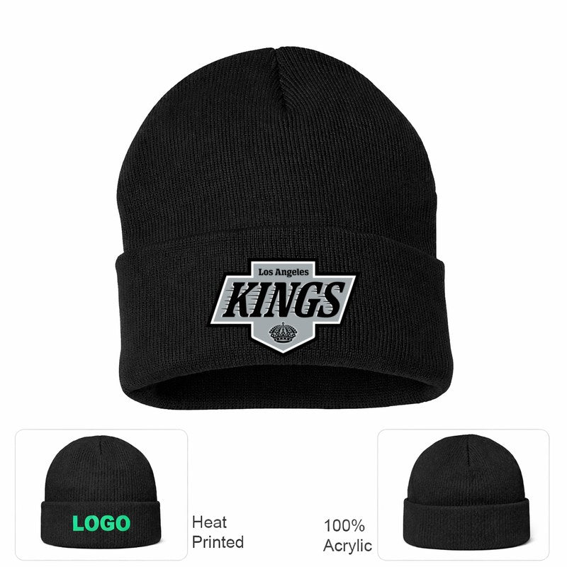 Los Angeles Kings Black Beanie Hat