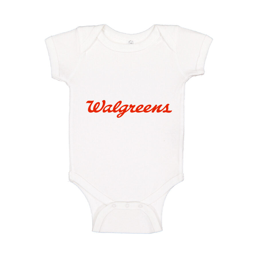 Walgreens Baby Romper Onesie - White