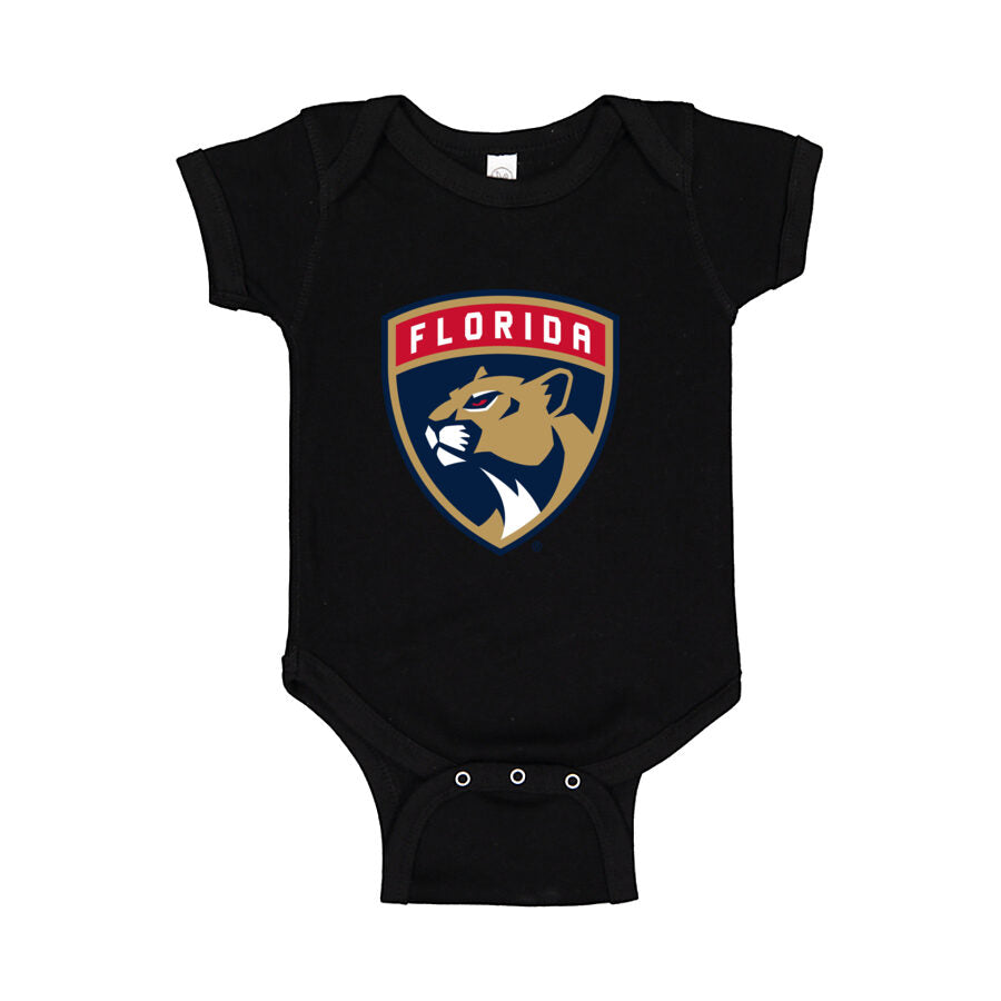 Florida Panthers Baby Romper Onesie - Black