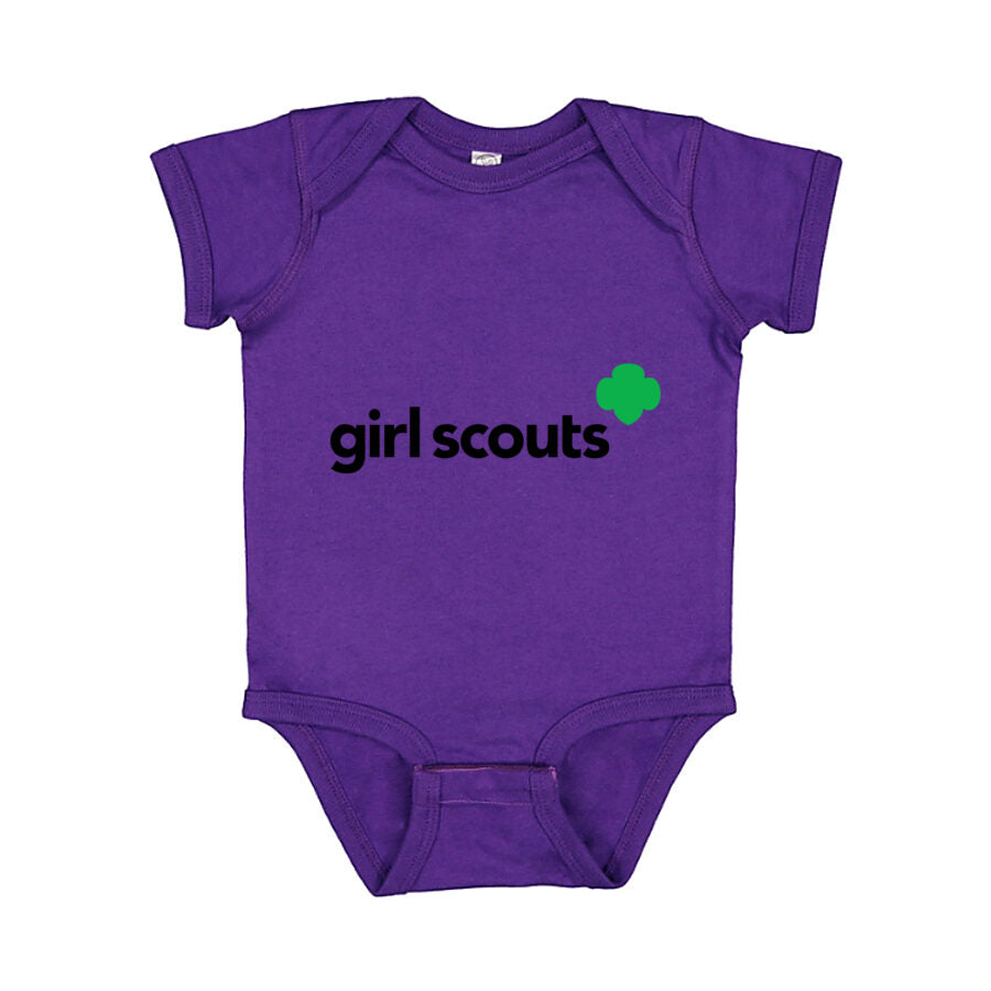 Girl Scouts Baby Romper Onesie - Purple