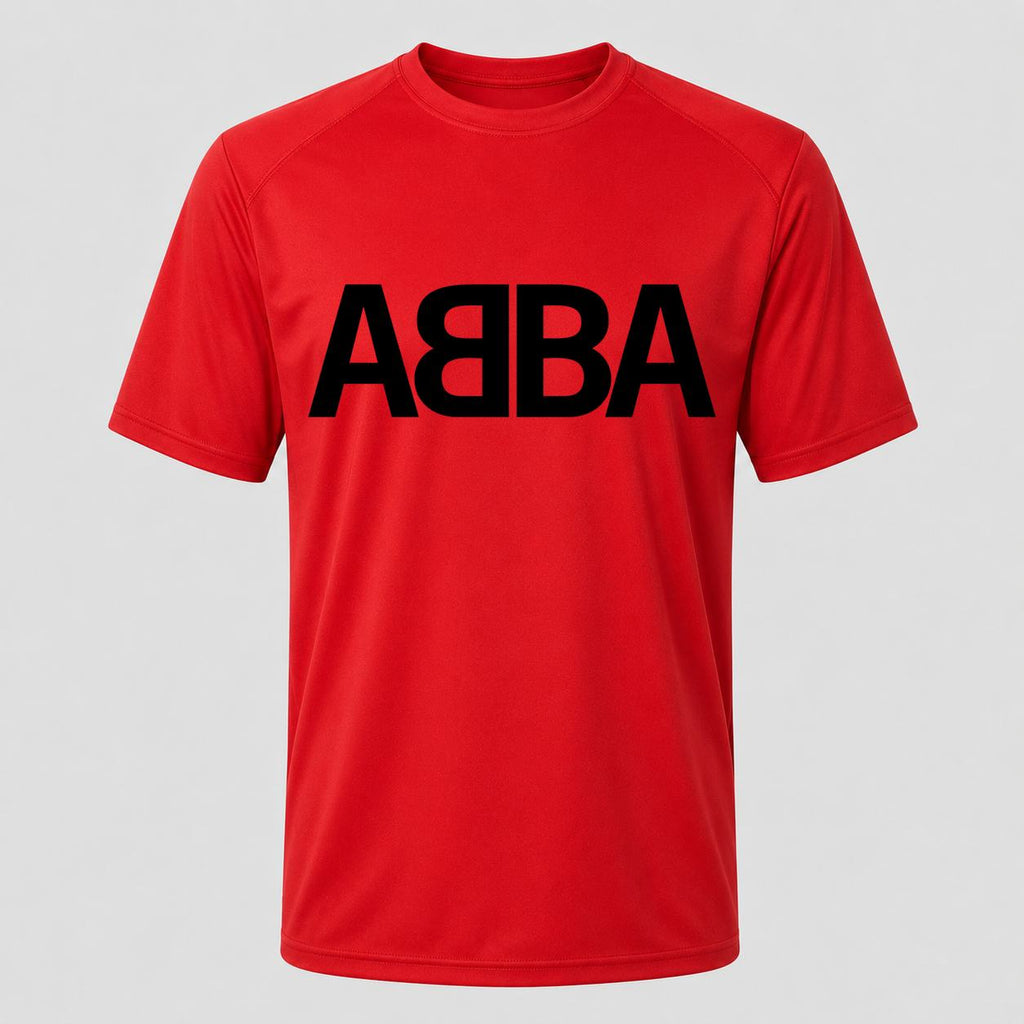 Men's ABBA Performance T-Shirt - Red