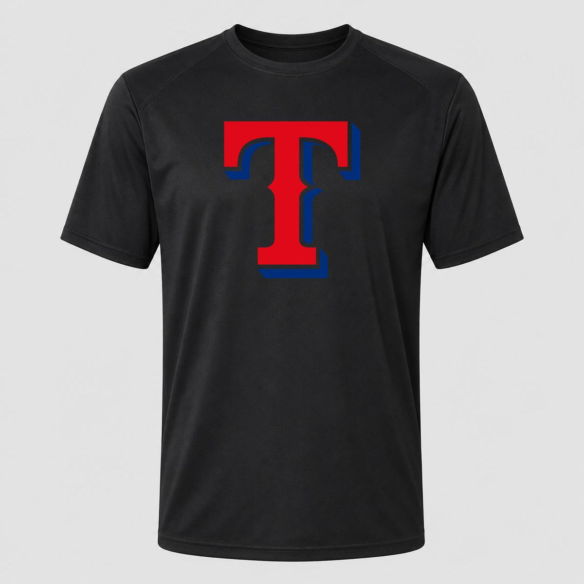 Men's Texas Rangers Performance T-Shirt - Black