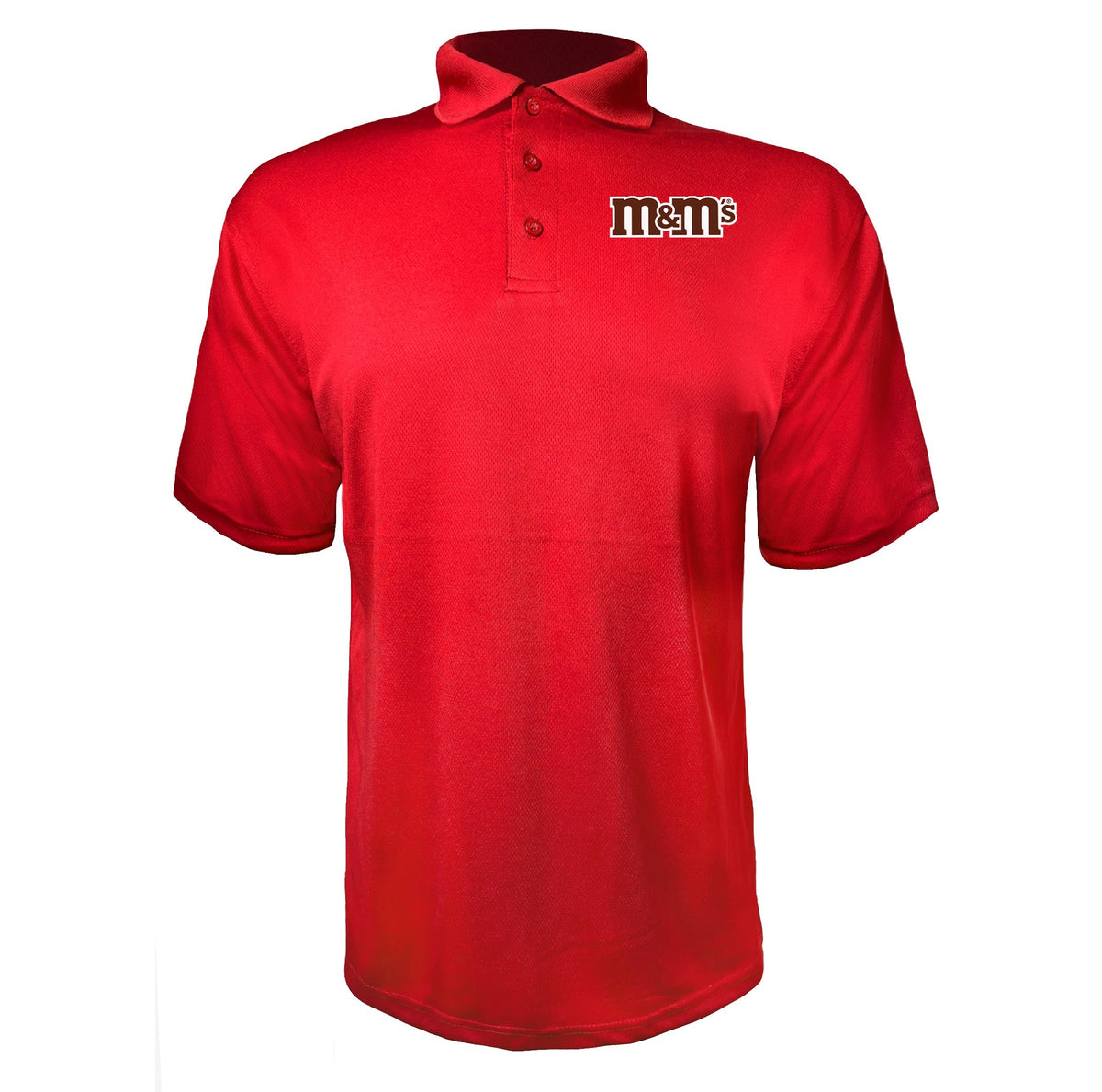 Mms men's polyester polo in Red