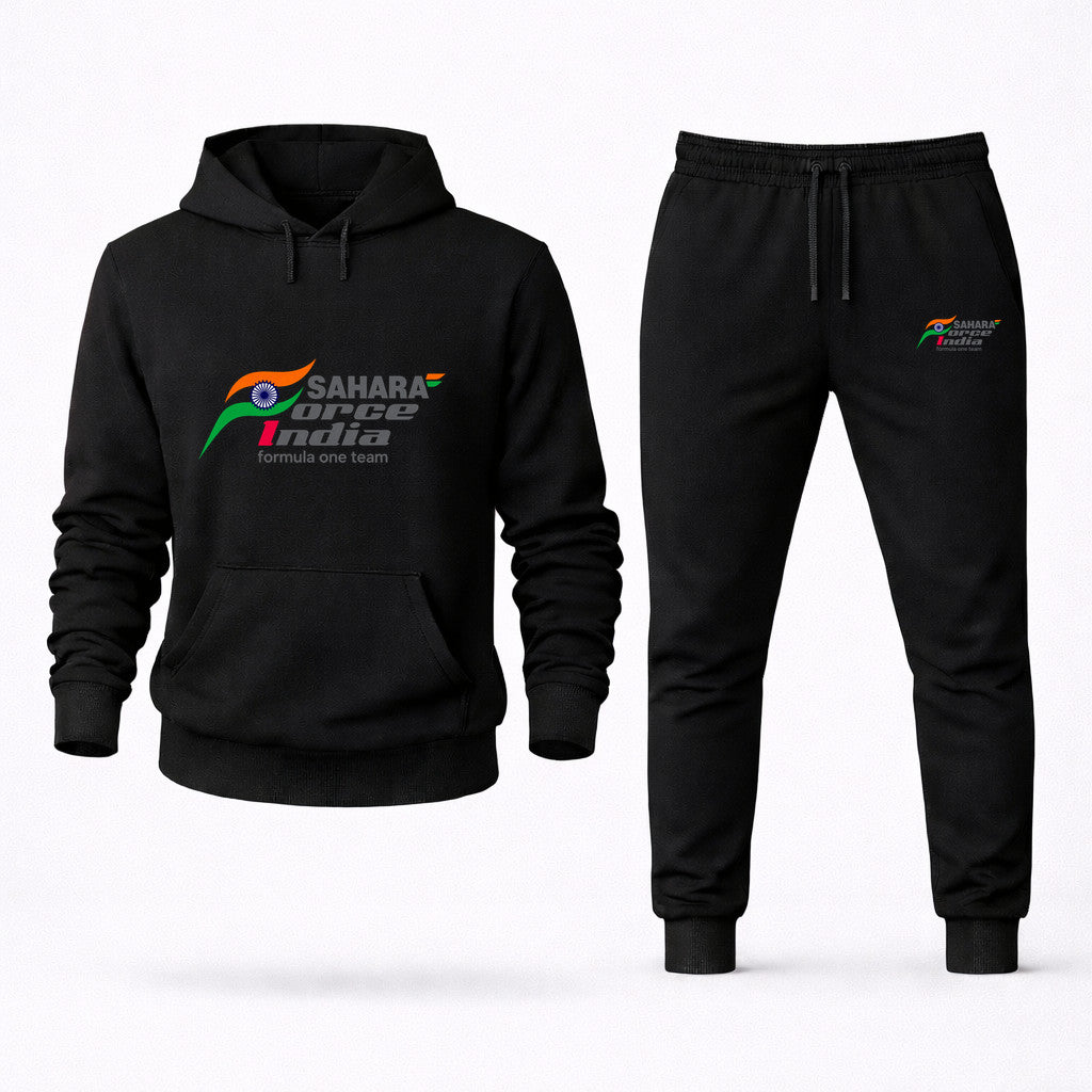 Sahara Force India Formula One Team Hoodie and Joggers Set - Black
