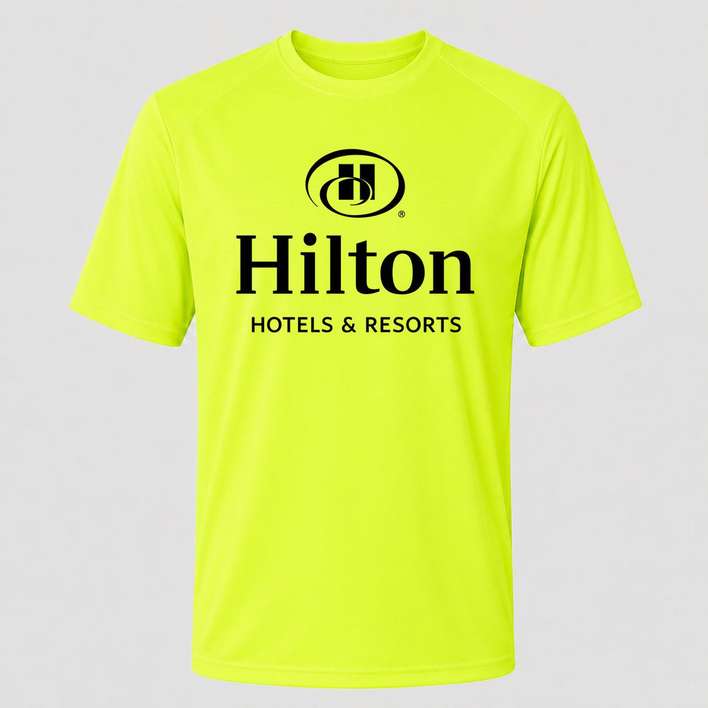 Men's Hilton Performance T-Shirt - Safety Green