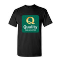 Men's Quality Inn & Suites Cotton T-Shirt - Black