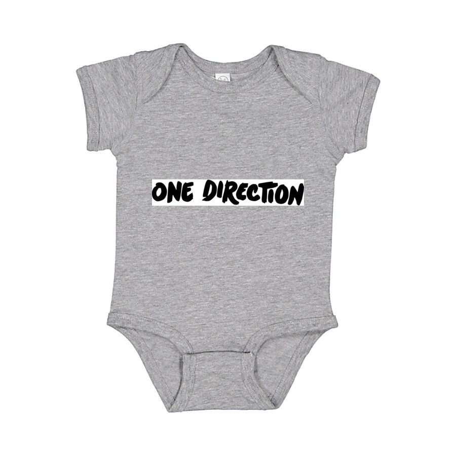 One Direction Baby Romper Onesie - Gray