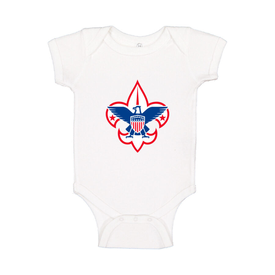 Boy Scouts of America Baby Romper Onesie - White