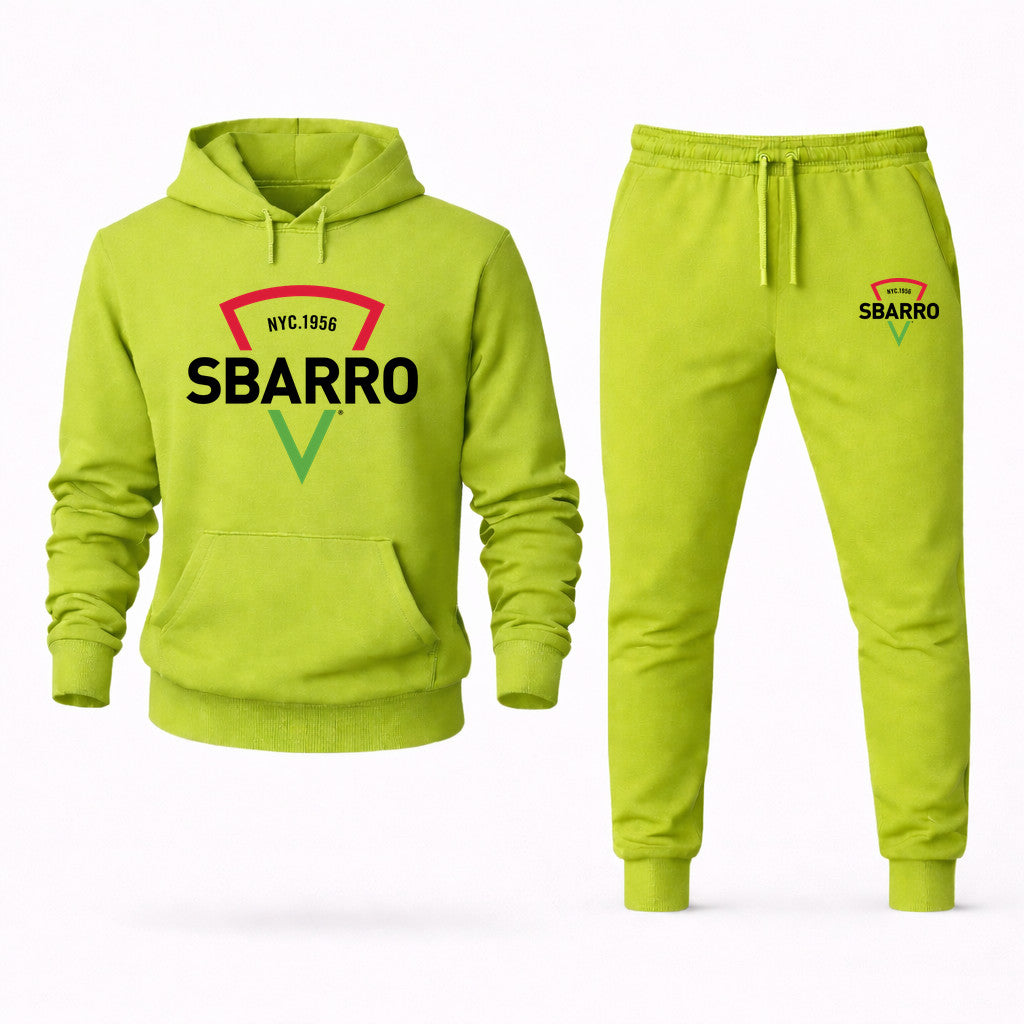Sbarro Hoodie and Joggers Set - Lime Green