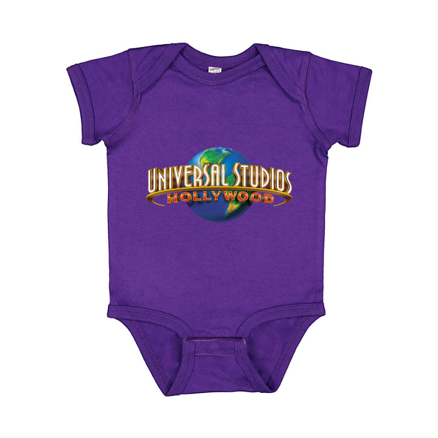 Universal Studios Hollywood Baby Romper Onesie - Purple