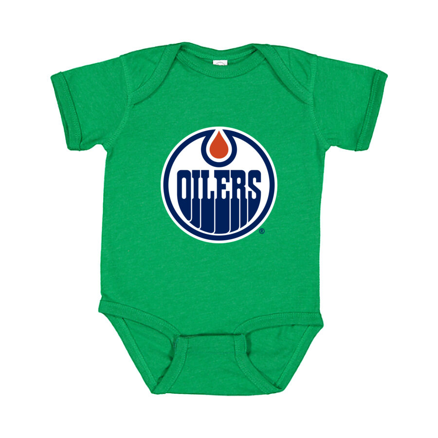 Edmonton Oilers Baby Romper Onesie - Green