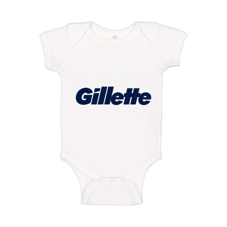 Gillette Baby Romper Onesie - White