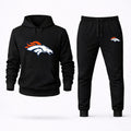 Denver Broncos Hoodie and Joggers Set - Black
