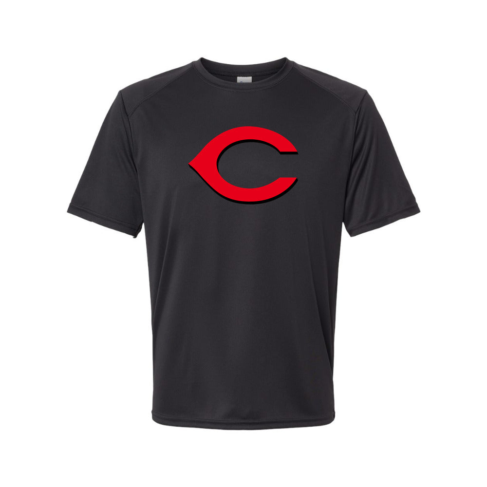 Cincinnati Reds Polyester T-Shirt - Black
