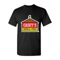 Men's Caseys General Stores Logo Cotton T-Shirt - Black