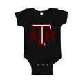 Texas A&M University Baby Romper Onesie - Black