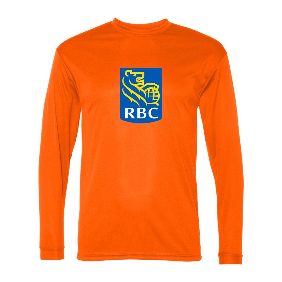 Men's RBC Polyester Long Sleeve T-Shirt - Safety Orange