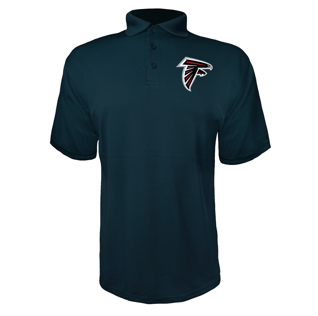 Atlanta Falcons Navy polyester polo