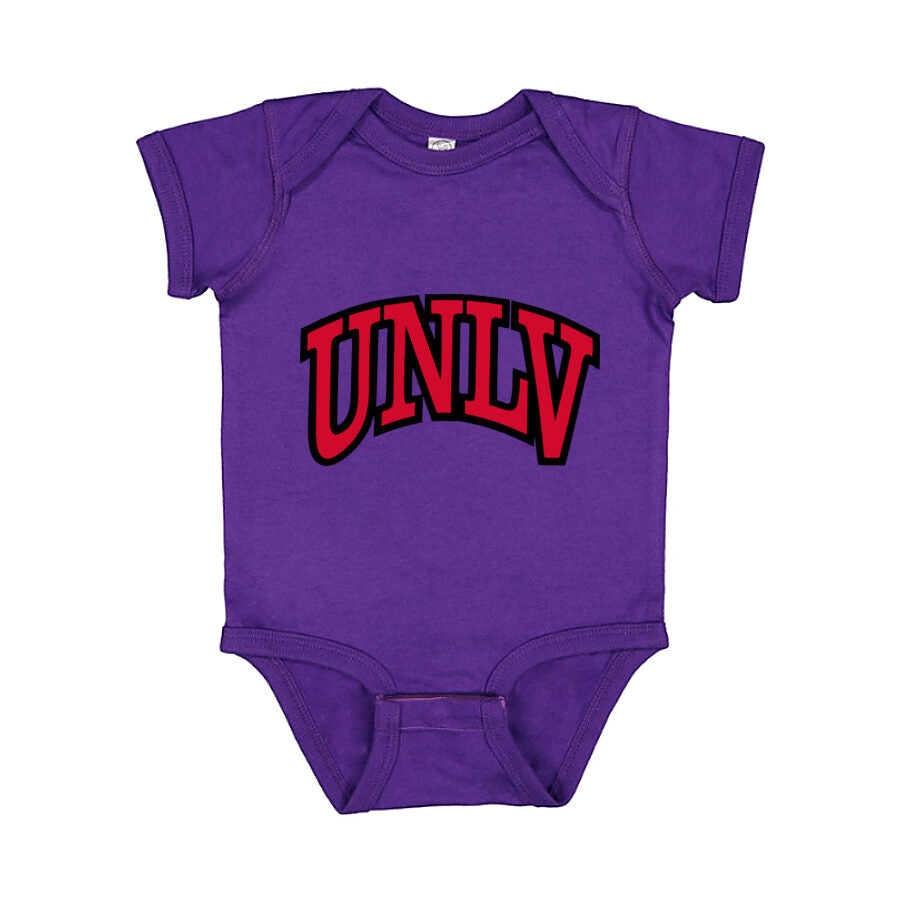UNLV Rebels Baby Romper Onesie - Purple