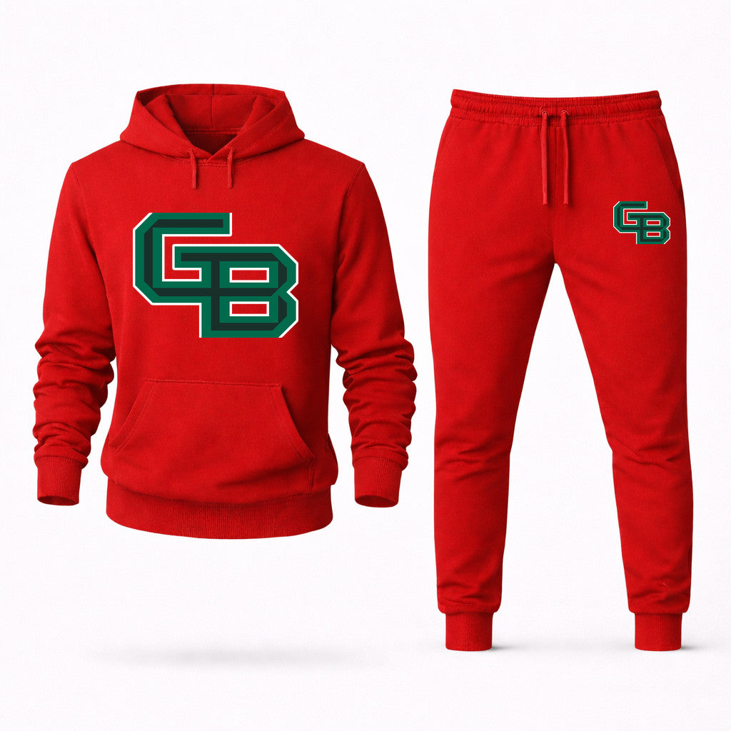 Wisconsin Green Bay Phoenix Hoodie and Joggers Set - Red