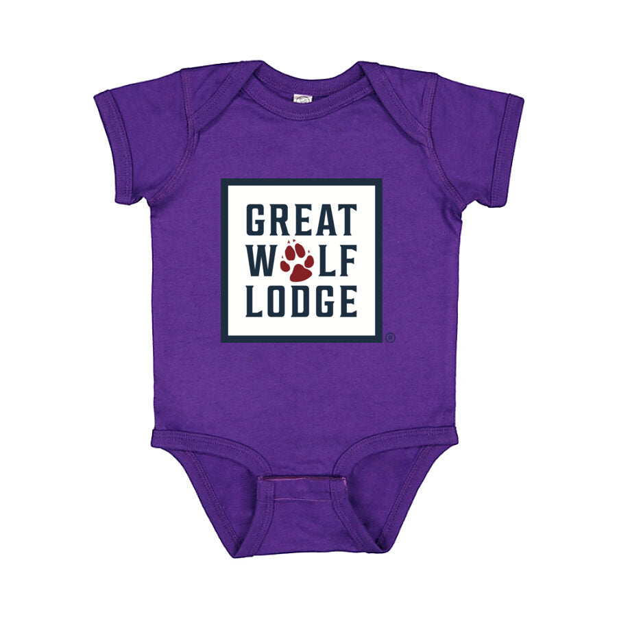 Great Wolf Lodge Baby Romper Onesie - Purple