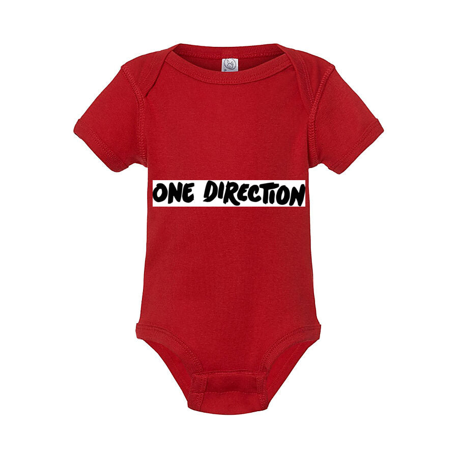 One Direction Baby Romper Onesie - Red