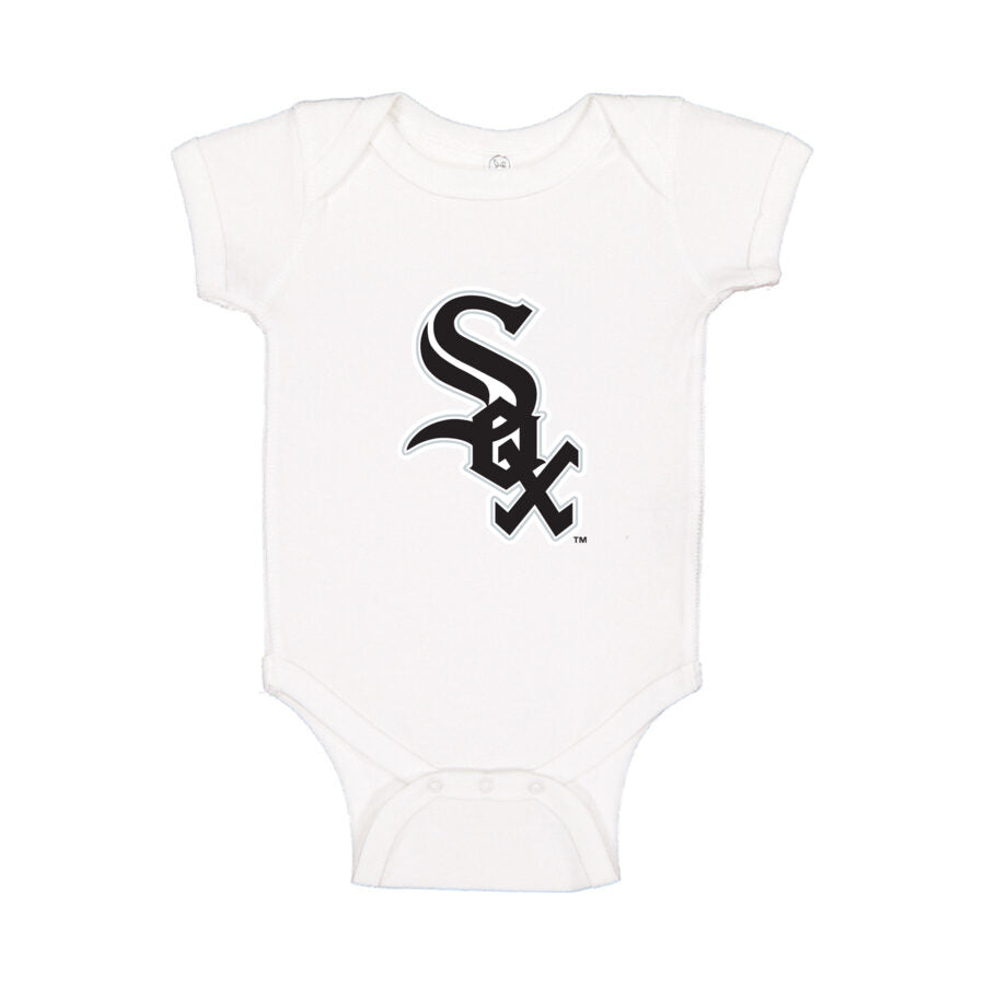 Chicago White Sox Baby Romper Onesie - White