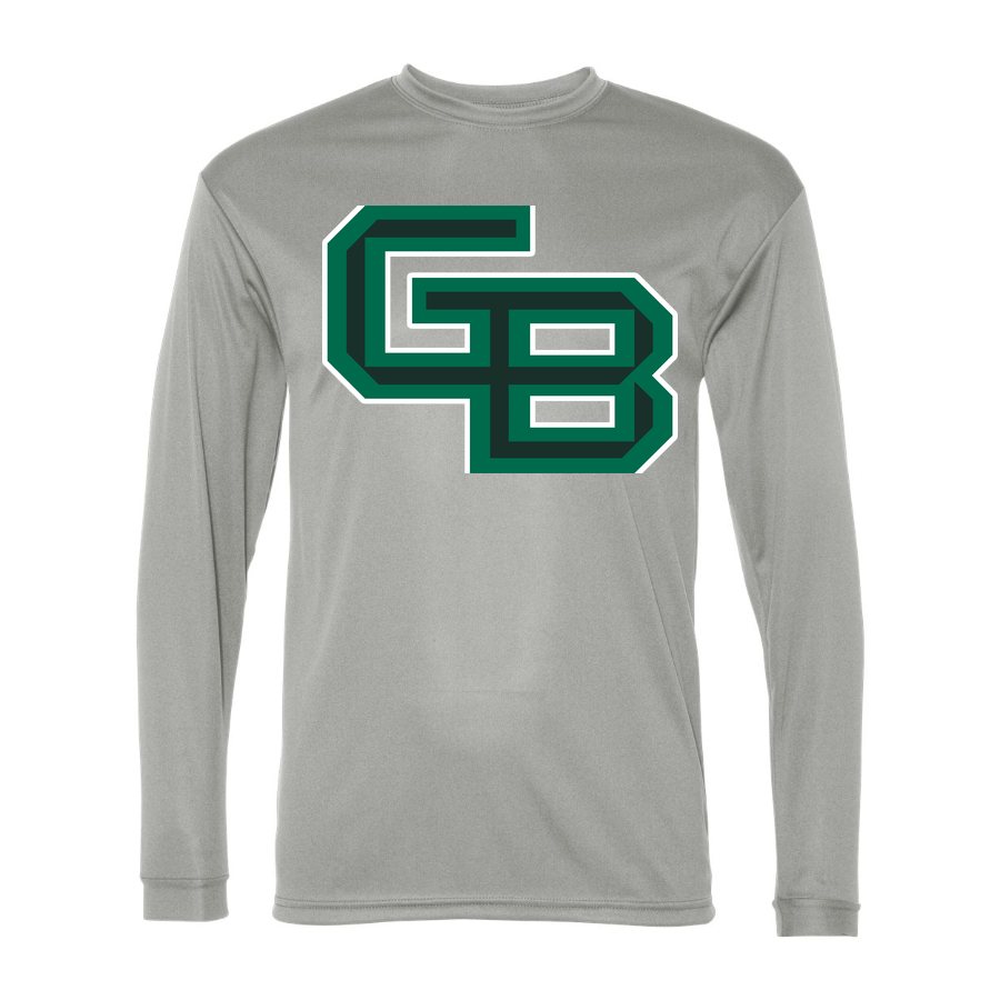 Men's Wisconsin Green Bay Phoenix Polyester Long Sleeve T-Shirt - Silver