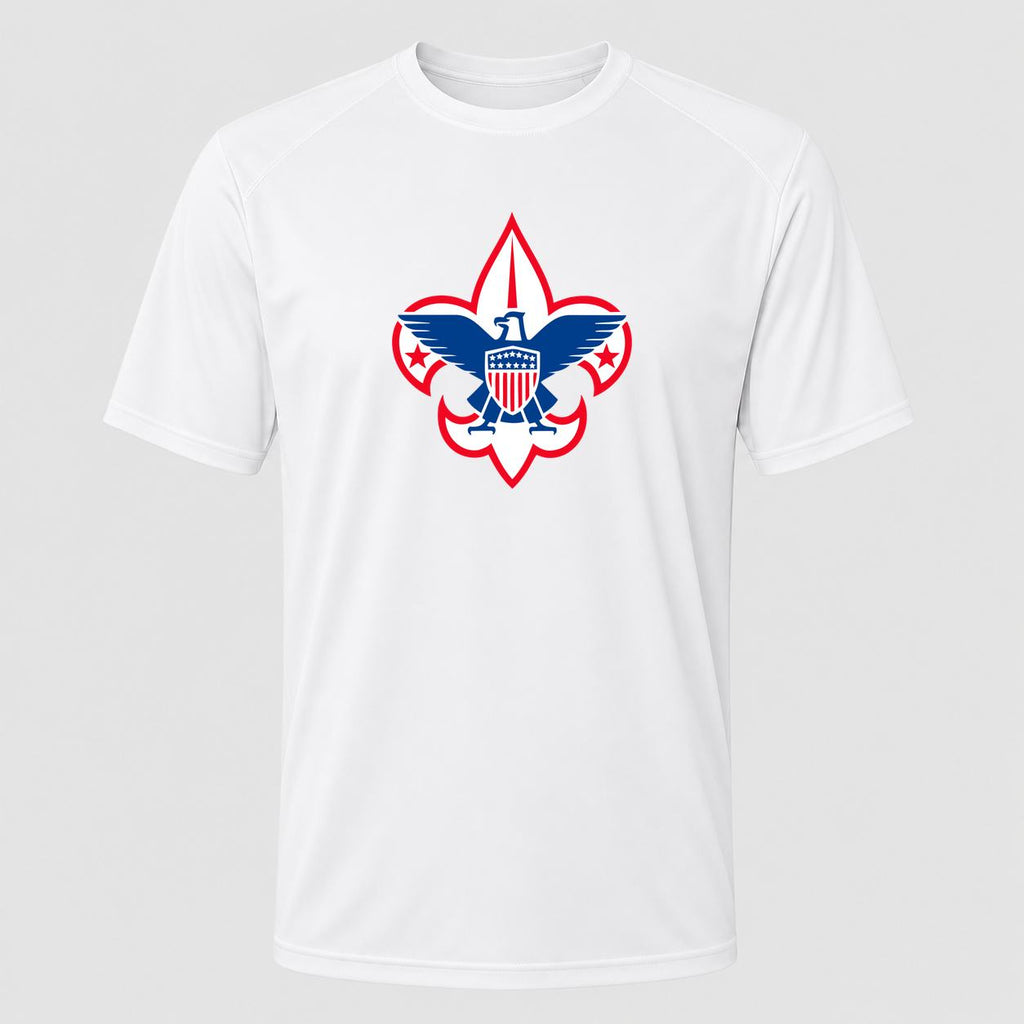 Men's Boy Scouts Performance T-Shirt - White