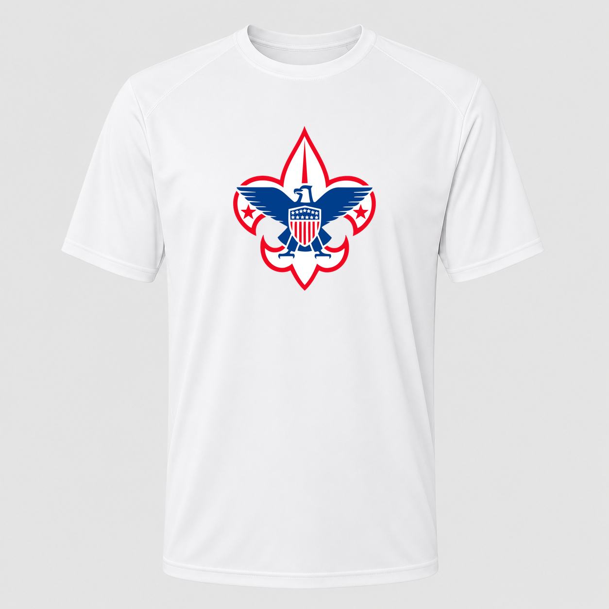 Men's Boy Scouts Performance T-Shirt - White