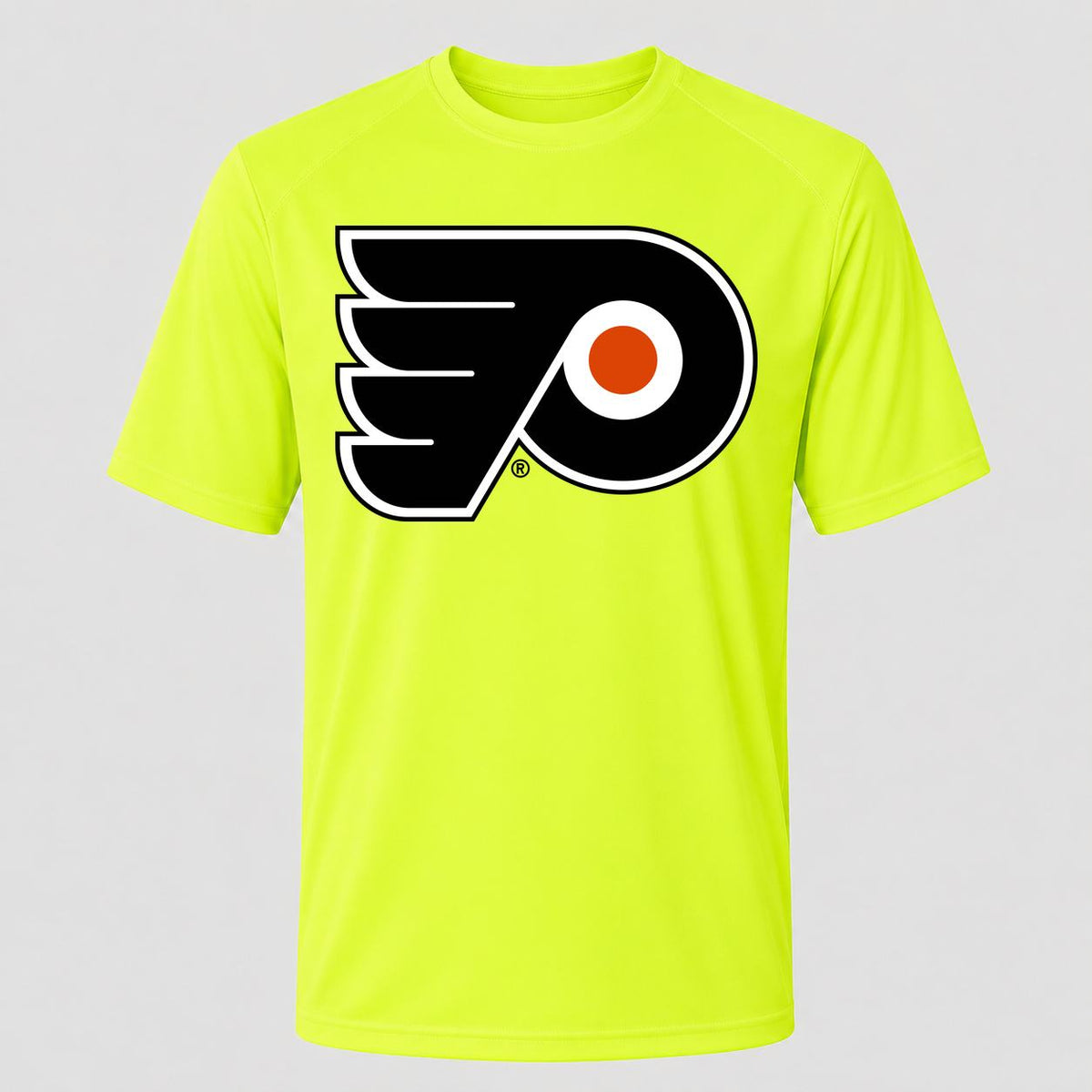 Men's Philadelphia Flyers Performance T-Shirt - Safety Green
