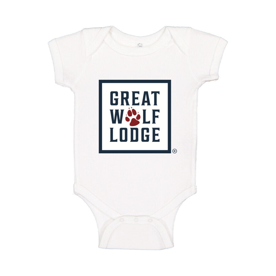 Great Wolf Lodge Baby Romper Onesie - White