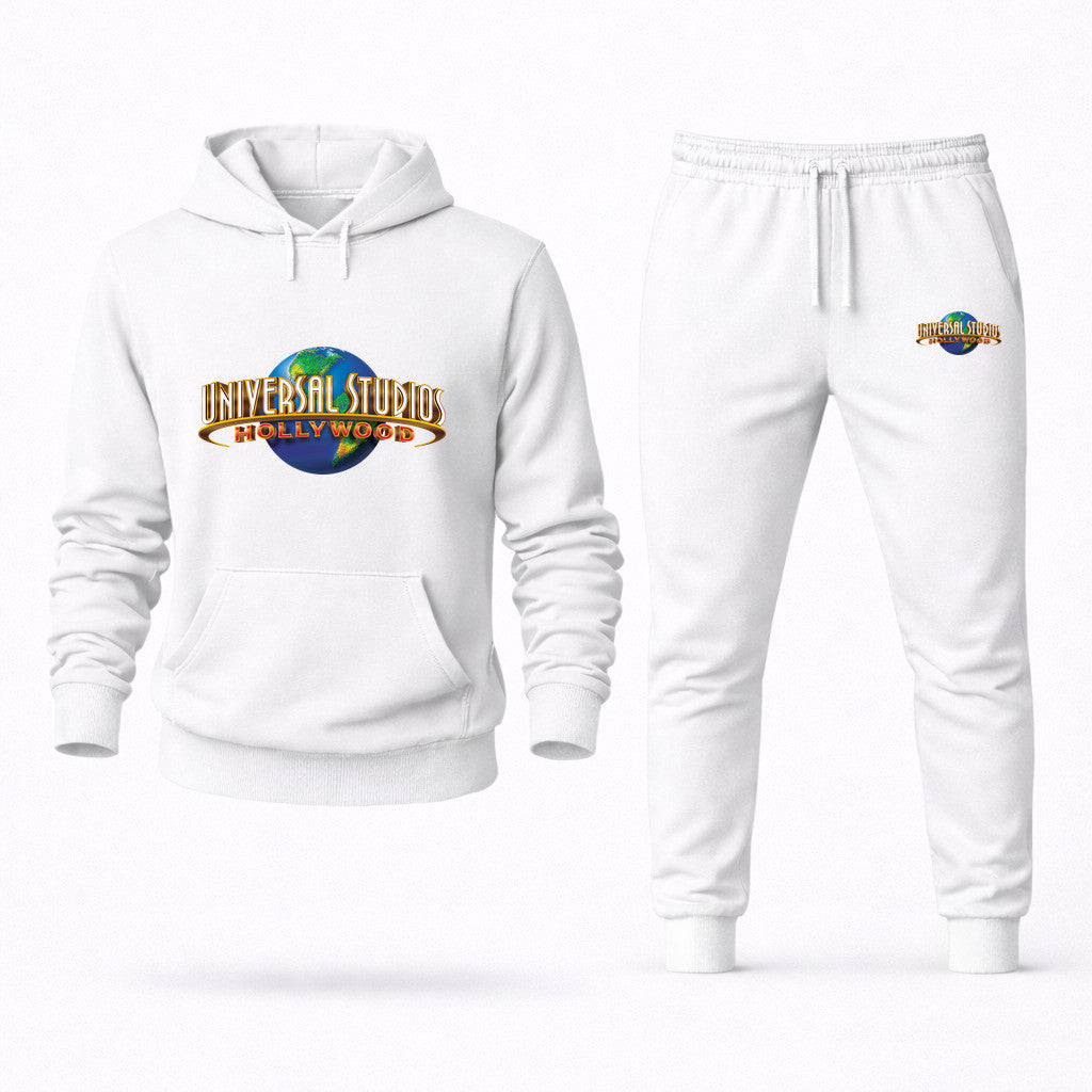Universal Studios Hollywood Hoodie and Joggers Set - White