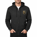 Men's Vegas Golden Knights Zipper Hoodie - Black