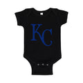 Kansas City Royals Baby Romper Onesie - Black