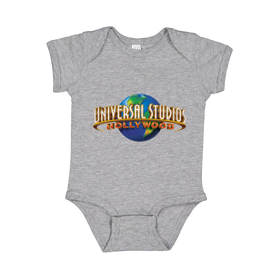 Universal Studios Hollywood Baby Romper Onesie - Gray