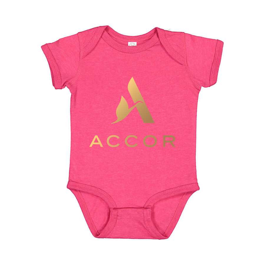 Accor Baby Romper Onesie - Pink