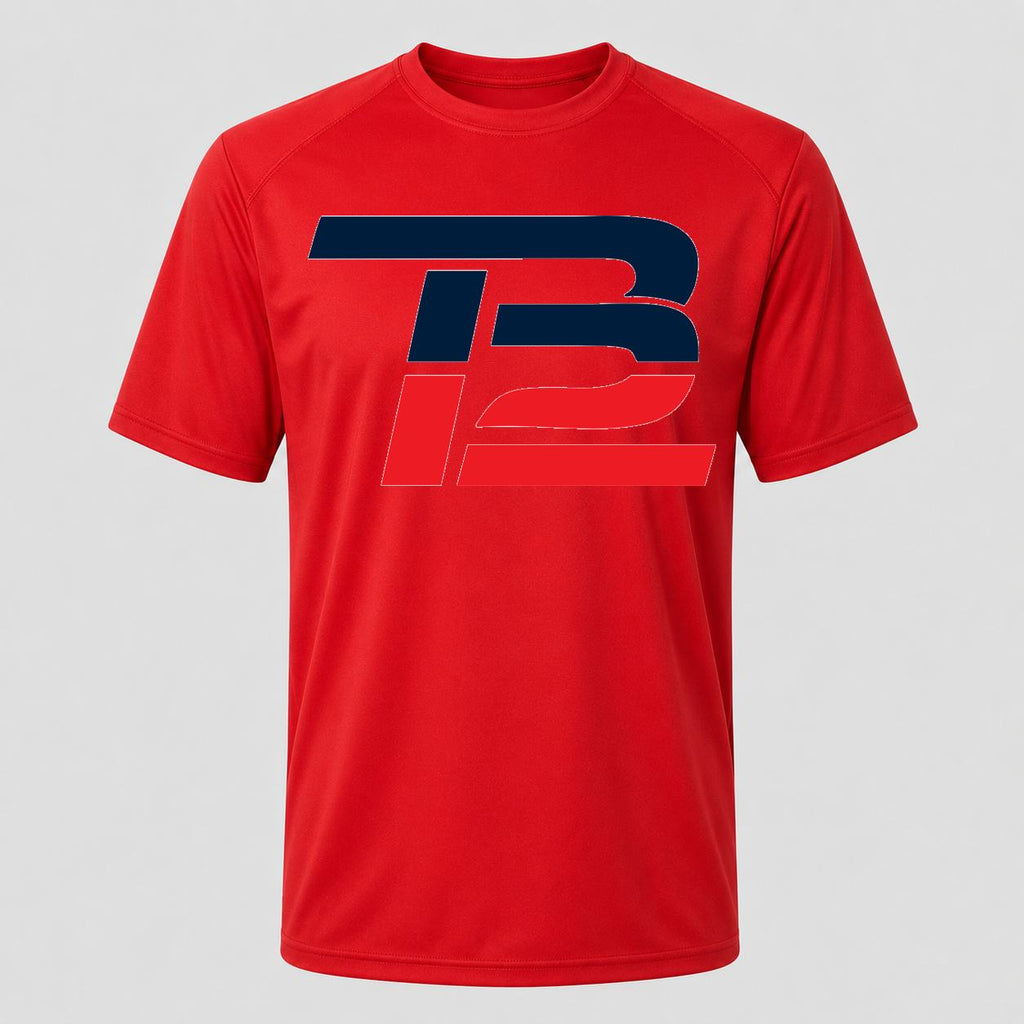 Men's Tom Brady 12 Performance T-Shirt - Red
