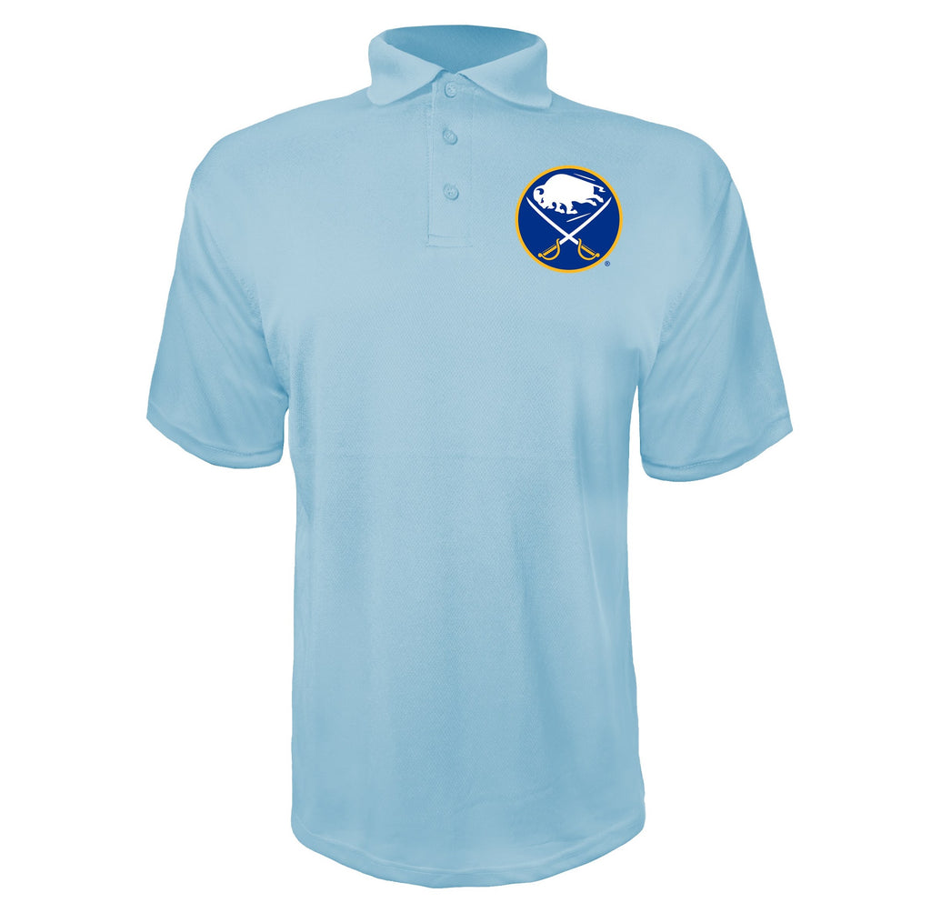 Buffalo Sabres Sky Blue polyester polo