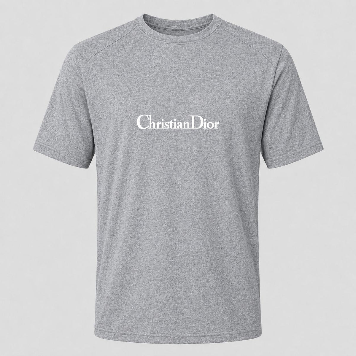 Men's Dior White Performance T-Shirt - Gray
