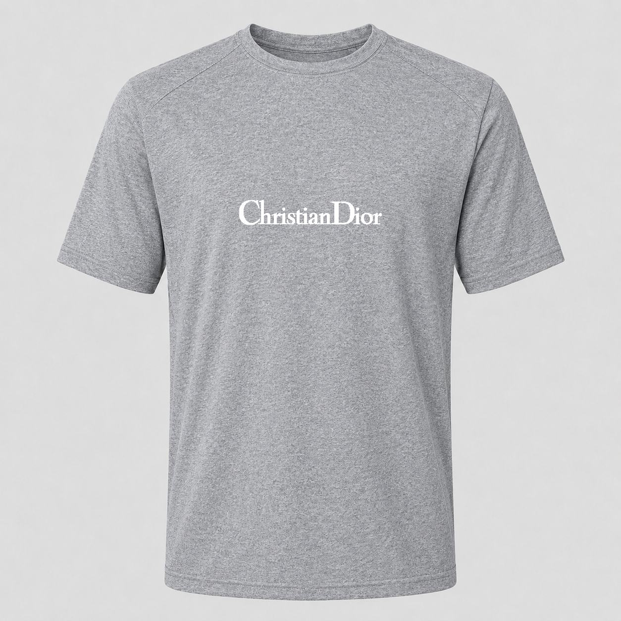 Men's Dior White Performance T-Shirt - Gray