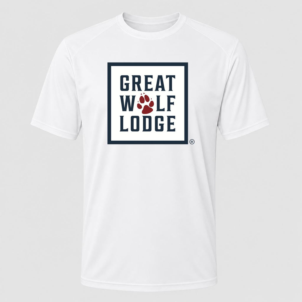 Men's Great Wolf Lodge Performance T-Shirt - White
