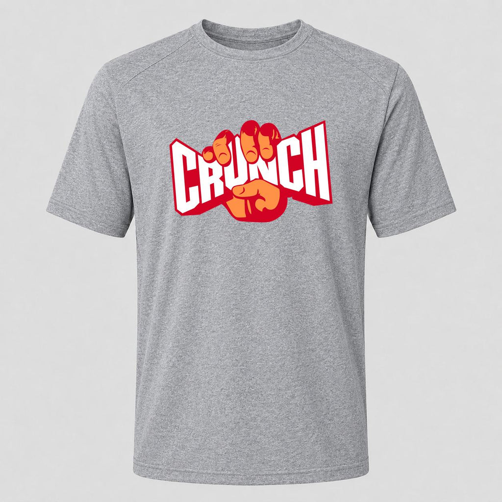 Men's Crunch Fitness Performance T-Shirt - Gray